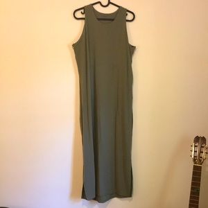 REI maxi dress Large Olive